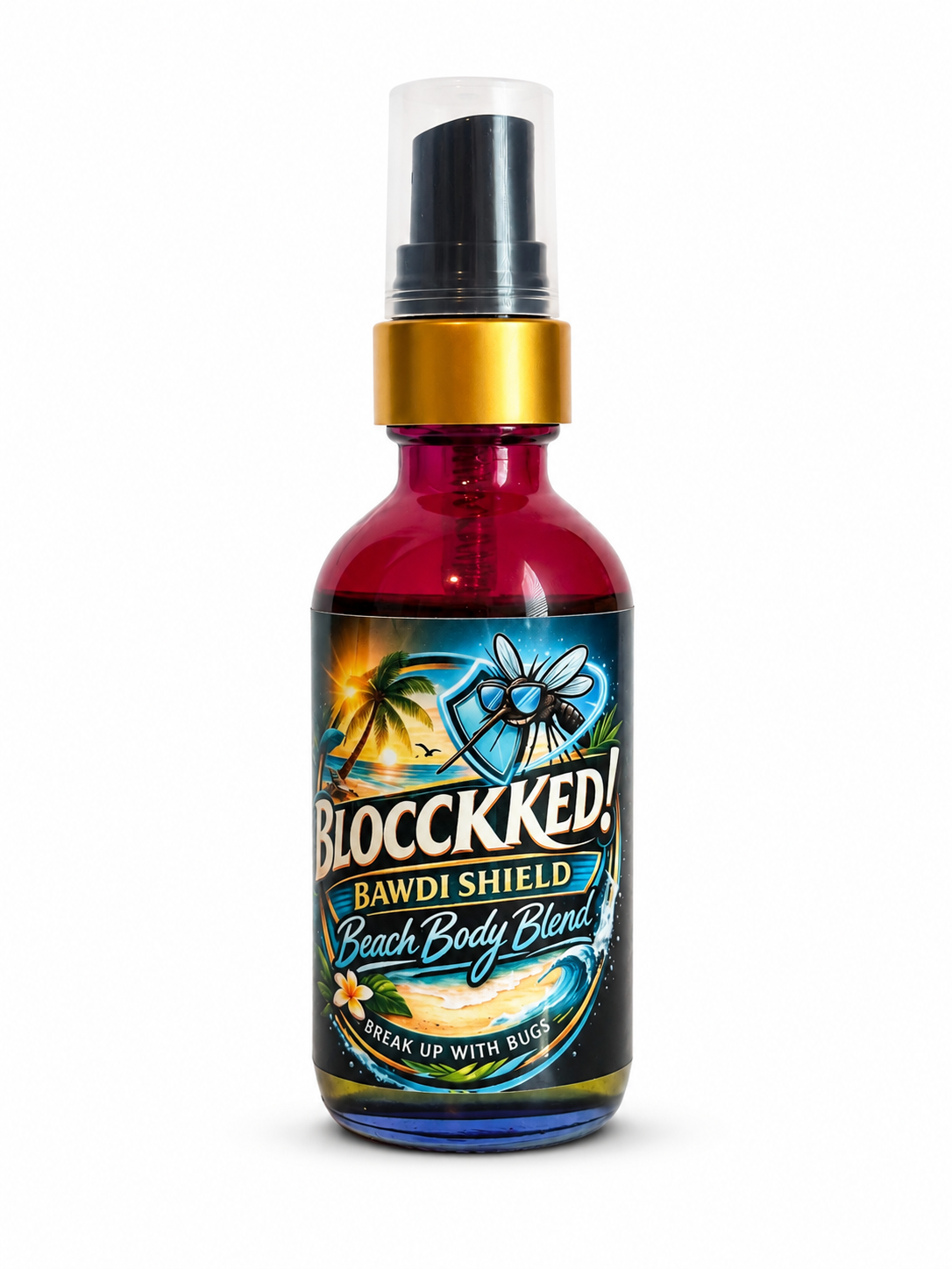 Blocckked Bawdi Shield Natural Insect Repellent 